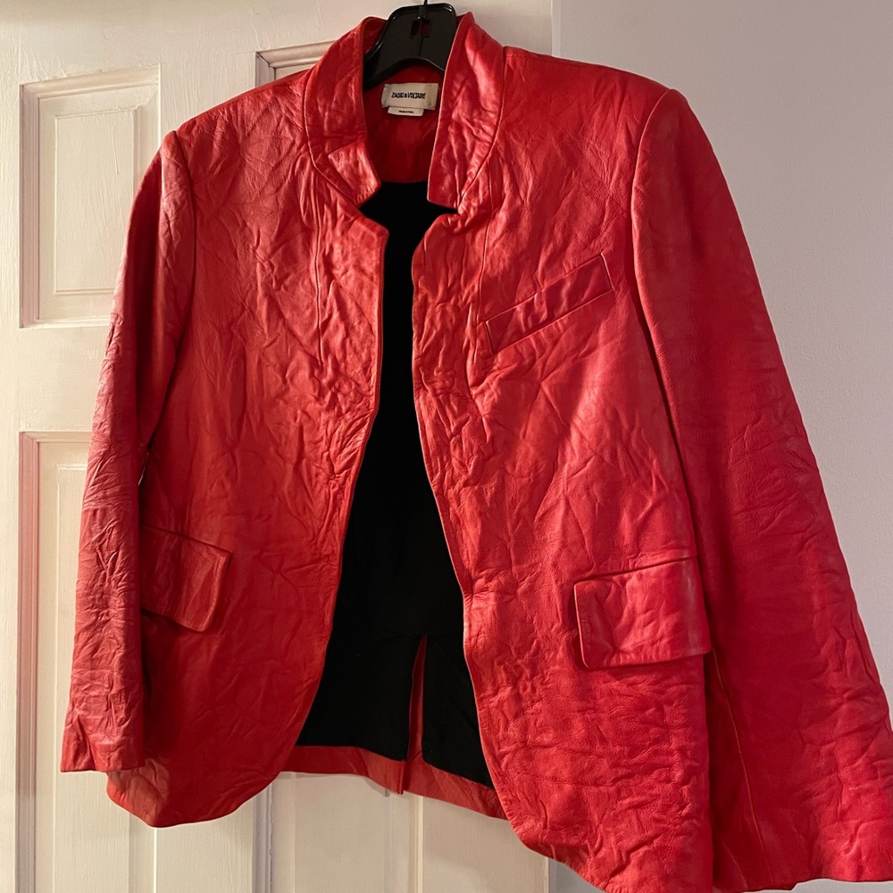 Zadig&Voltaire Verys Leather Jacket